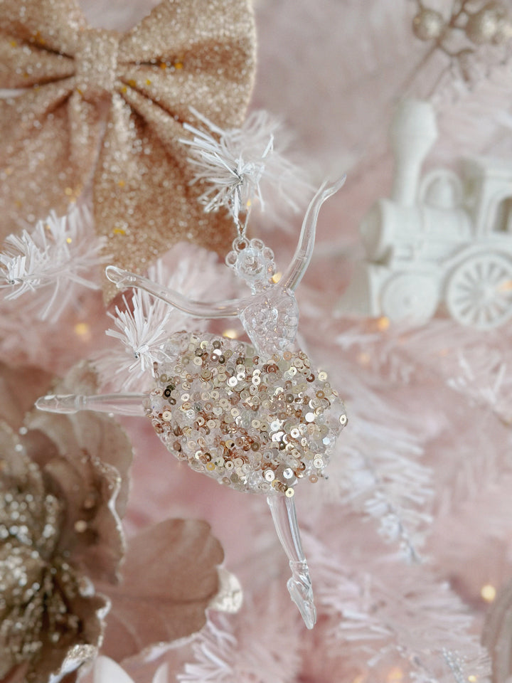 Glimmering Ballerina Ornament