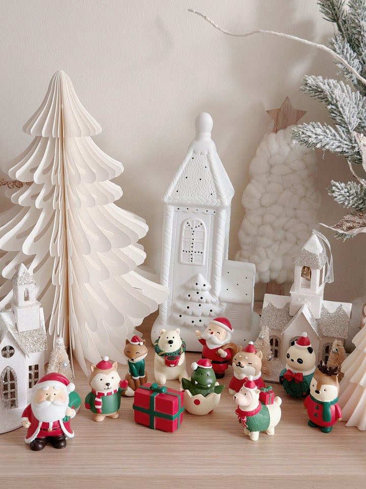 Christmas Celebration Mini Resin Décor Ornaments (12 options)