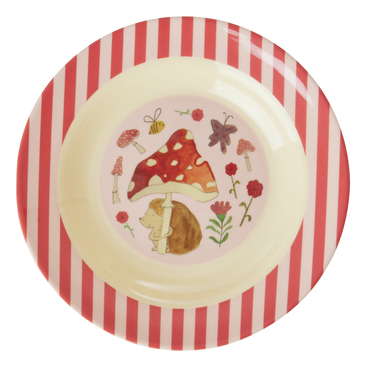 Happy Forest Kids Pasta Bowl - Pink