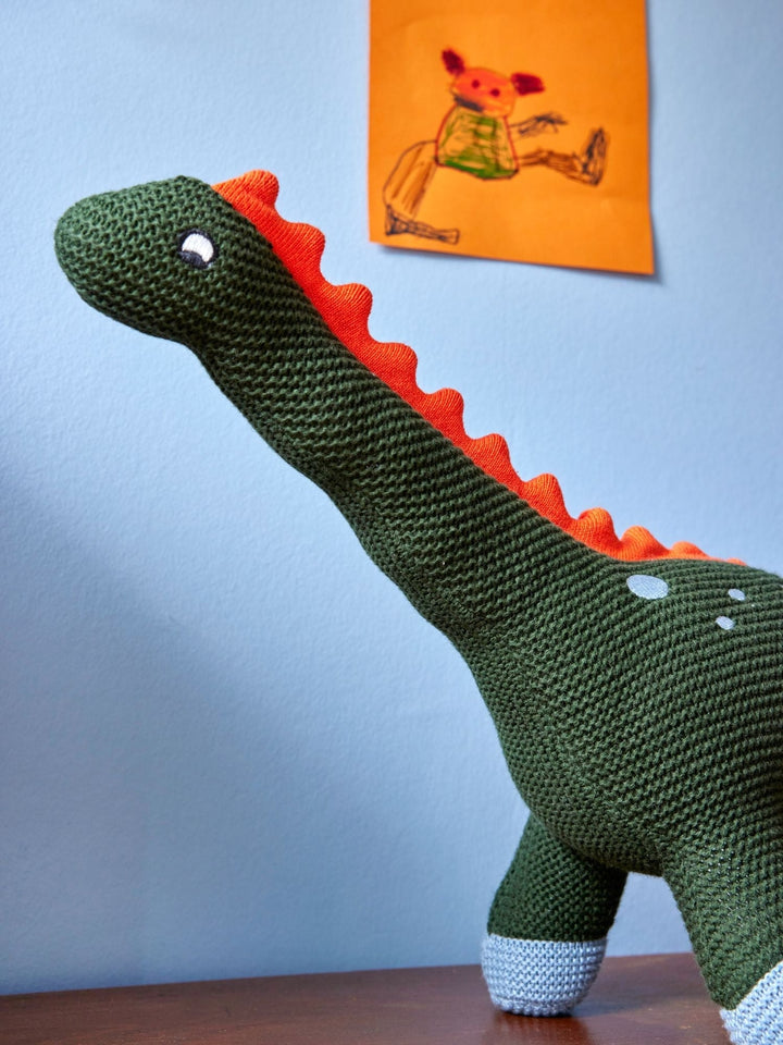 Dino Knitted Cotton Plush Toy