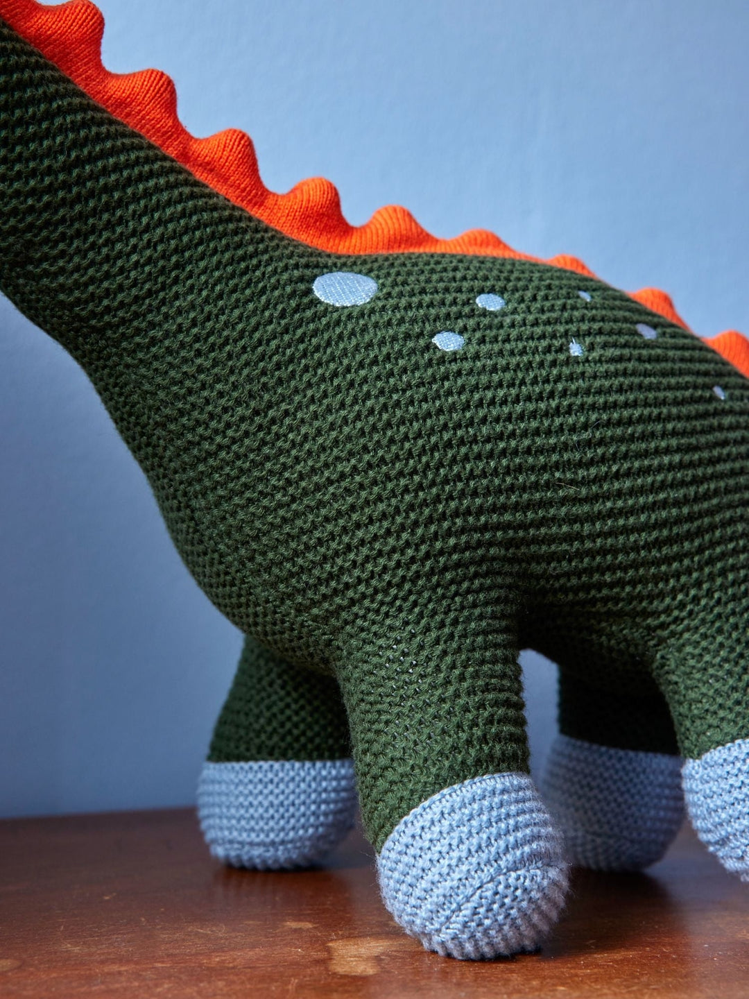 Dino Knitted Cotton Plush Toy