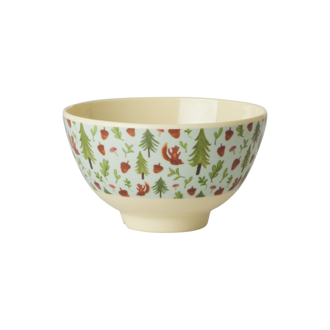 Happy Forest Kids Small Bowl Blue