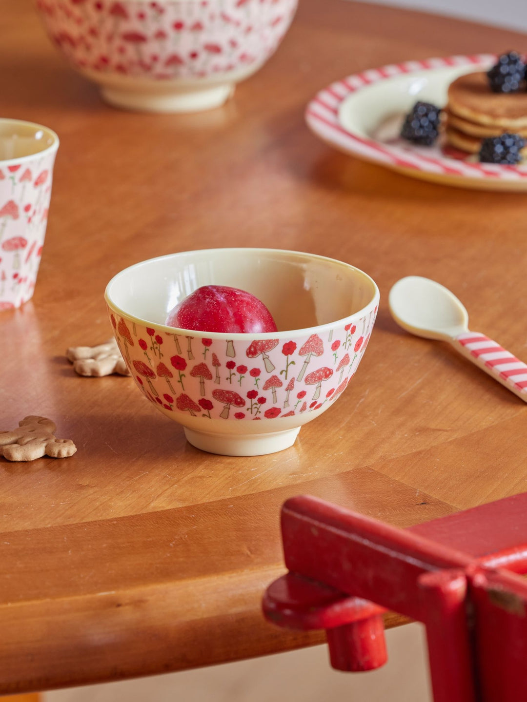 Happy Forest Kids Small Bowl Pink