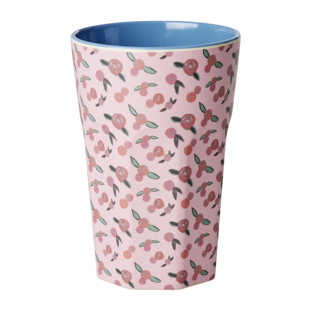 A Rose Is A Rose Two Tone Tall Cup