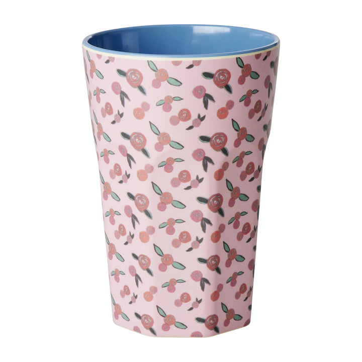 A Rose Is A Rose Two Tone Tall Cup