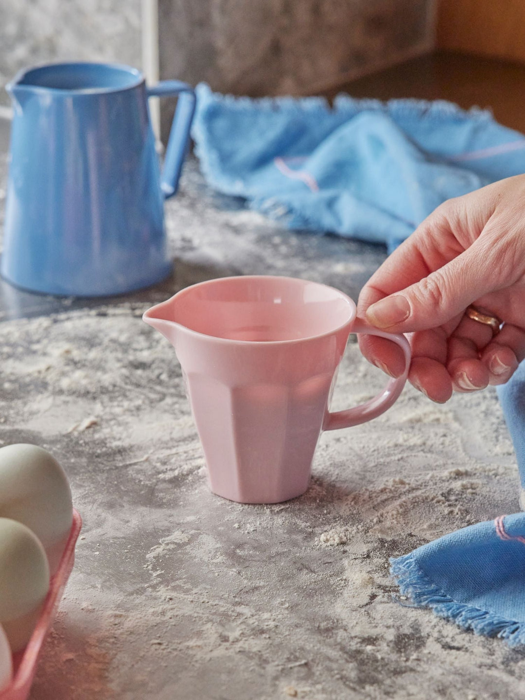 Soft Pink Small Milk Jug