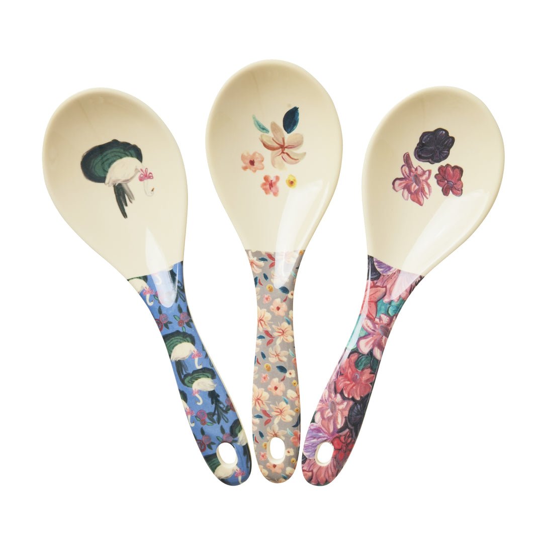 A New York Minute Melamine Salad Spoon