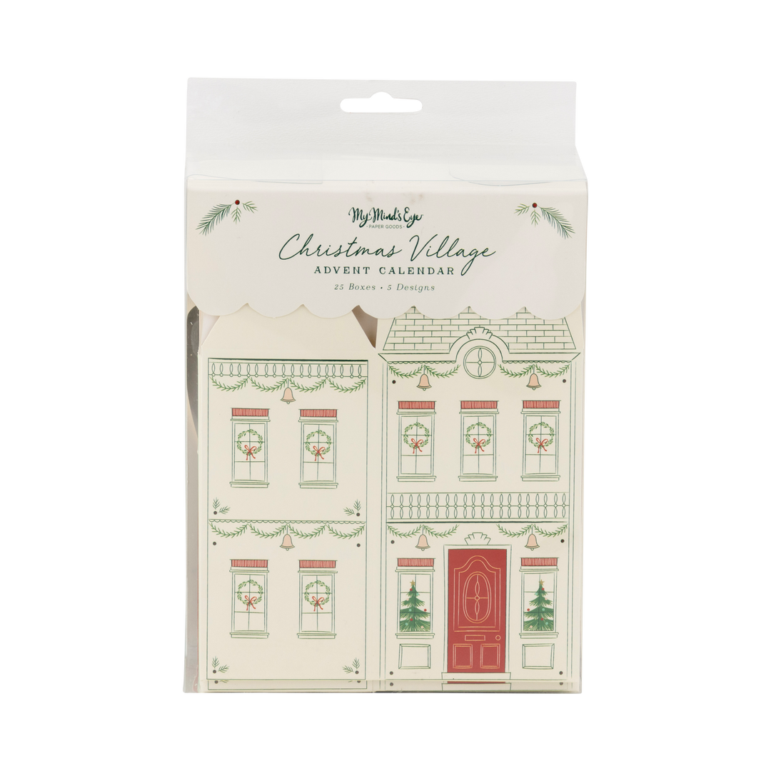 Christmas Village Treat Boxes (set of 25)