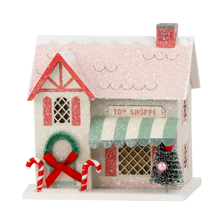 Chrismtas Village Toy Shop