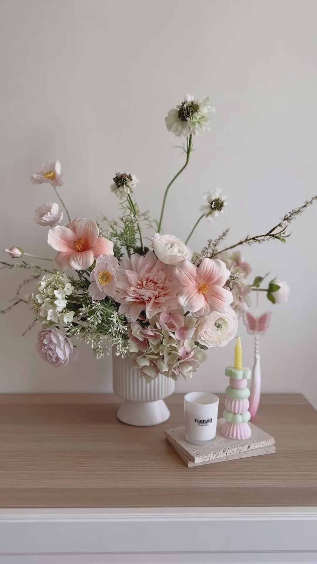 Peach Blossom Harmony in The Pot (1-sided)