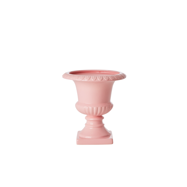 Pink Pedestal Flowerpot