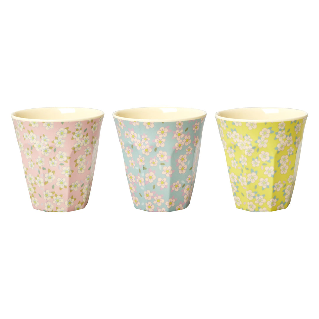 Pastel Floral Melamie Cup, Drinkware, RICE - 3LittlePicks