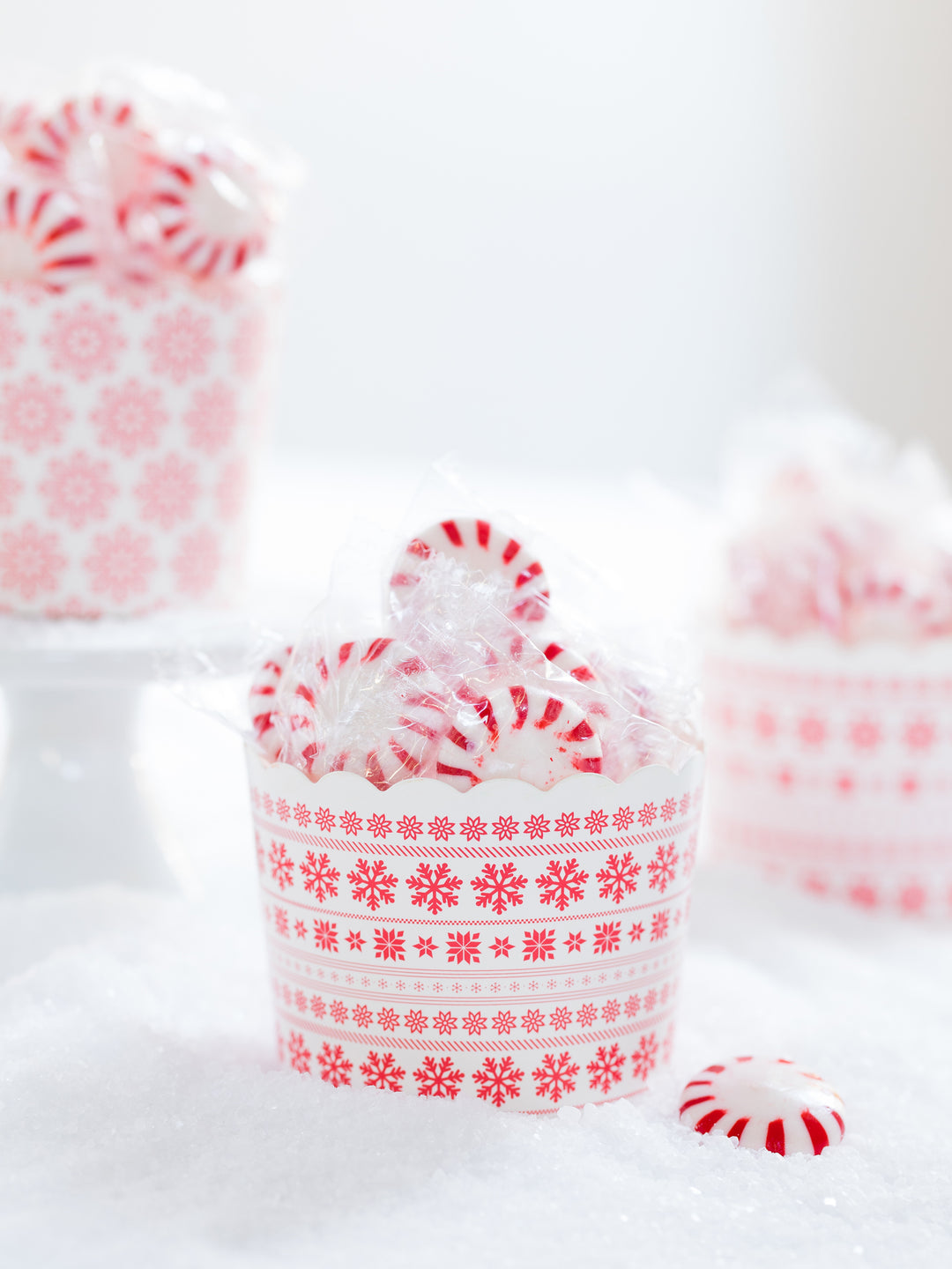 Nordic Snowflakes Food Cups