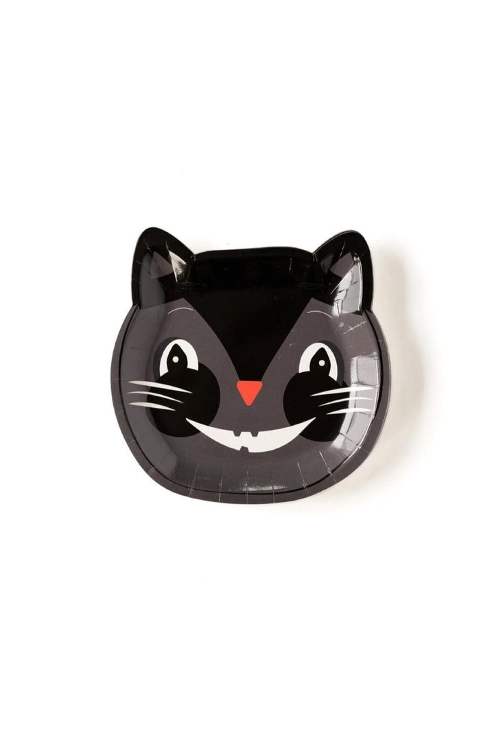 Halloween Cat Plates